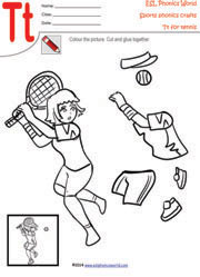 tennis-sports-craft-worksheet